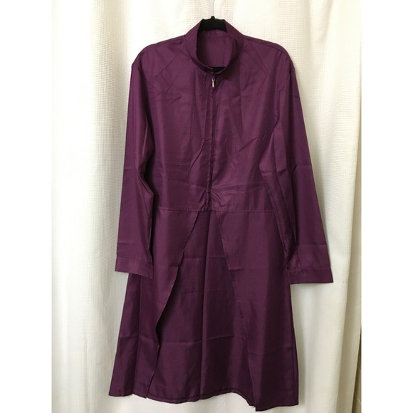 Naruto Uchiha Sasuke Costume Halloween Cosplay Cloak Cape Medium Chest 40"Purple - Picture 4 of 4